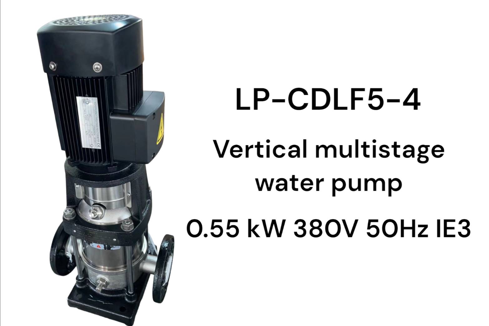 LP-CDLF5-4 Vertical multistage water pump